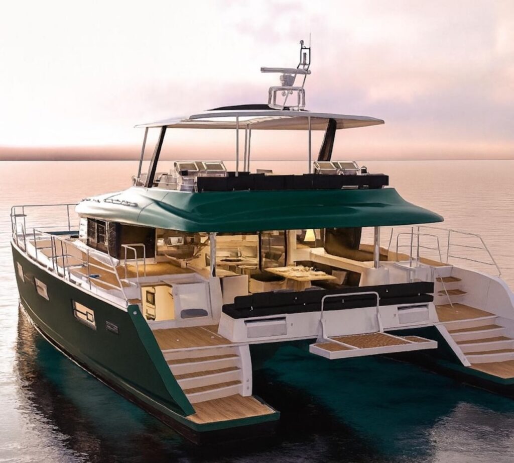 The Ritz-Carlton, Langkawi's new Lagoon 620 catamaran Dayang Mastura offers curated island-hopping day trips along Malaysia's Andaman Coast in serious style.