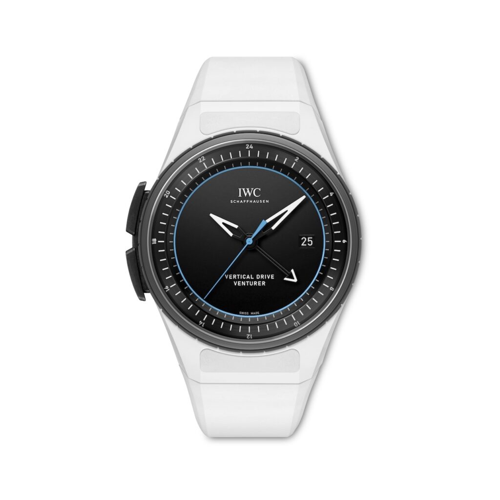IWC's Pilot's Venturer Vertical Drive is the first watch engineered and certified for human spaceflight — crownless, glove-ready, and built for orbital reality.