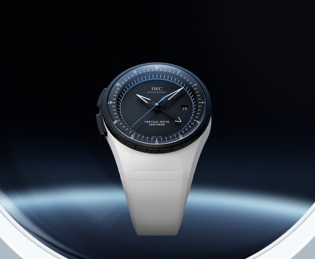 IWC's Pilot's Venturer Vertical Drive is the first watch engineered and certified for human spaceflight — crownless, glove-ready, and built for orbital reality.