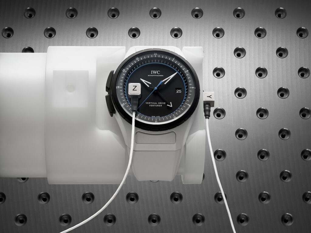 IWC's Pilot's Venturer Vertical Drive is the first watch engineered and certified for human spaceflight — crownless, glove-ready, and built for orbital reality.