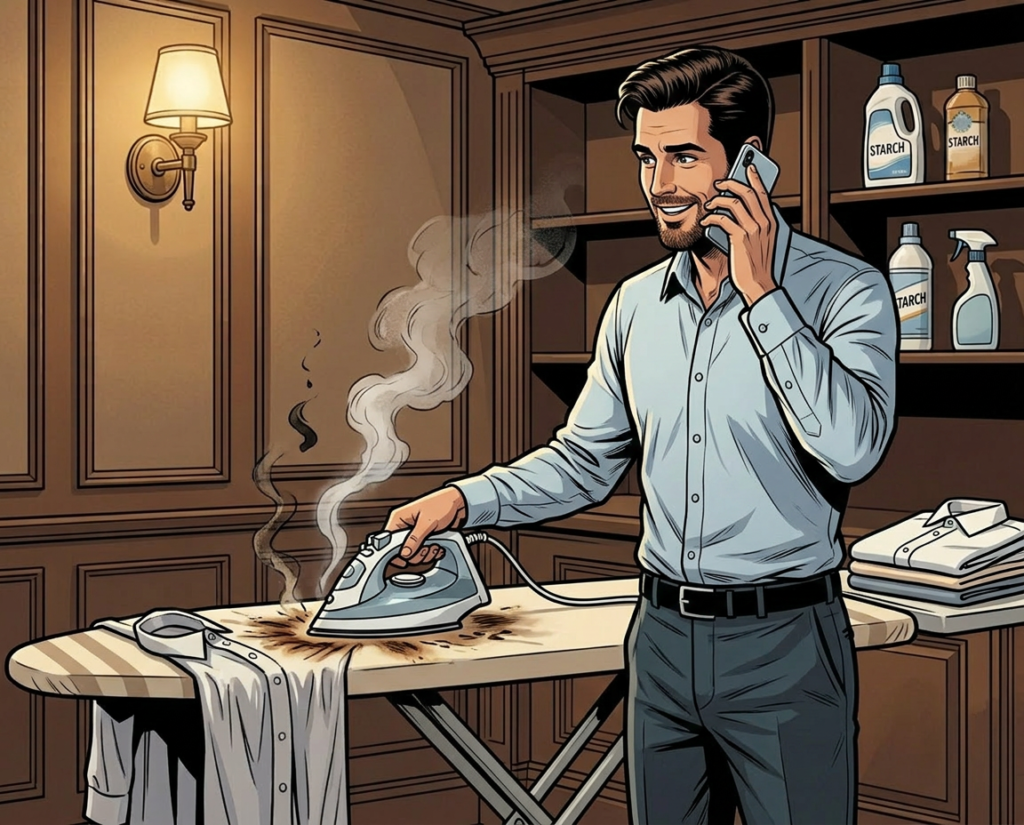 The Difference Is in the Details: How to Iron a Shirt Like a Man Who Knows What He's Doing