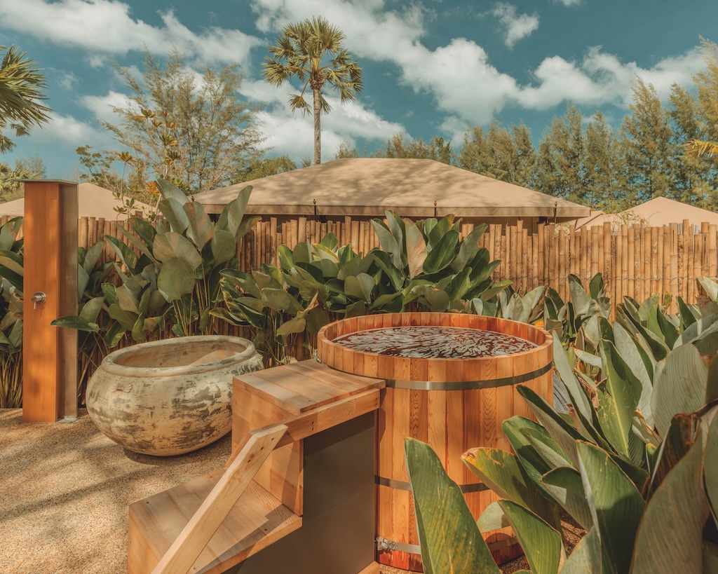 Steps from Bangtao Beach and one of its best beach clubs, this glamping hideaway pairs a romantic canvas suite with direct access to the sand, the bars and the nights out, proof you don't have to choose between switching off and staying in the mix.