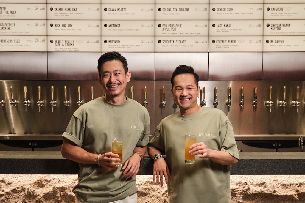 Draft Land HK has opened its first Kowloon outpost in Tsim Sha Tsui, teaming up with nodi coffee for a day-to-night café-cocktail bar experience.