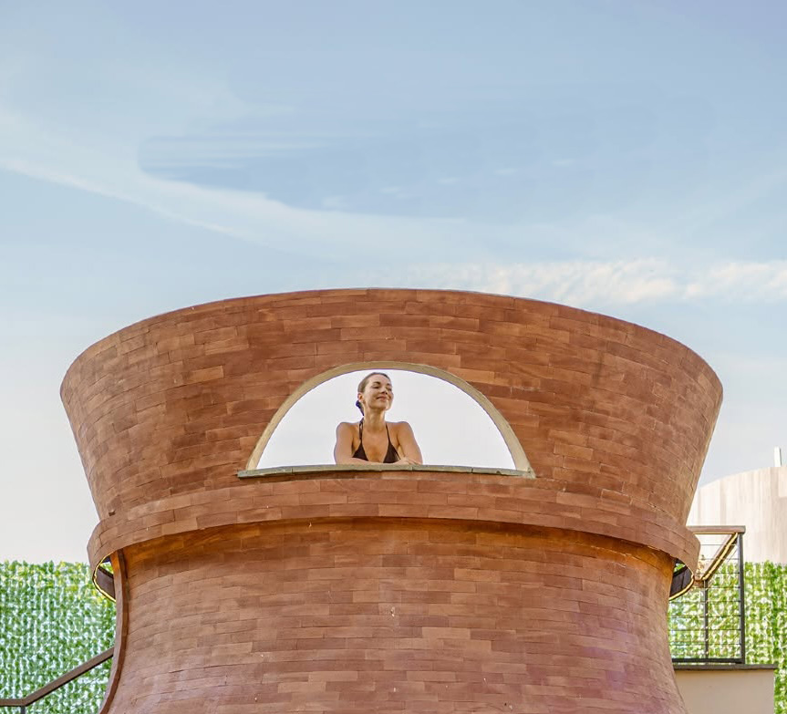 Shaped by lagoon pools and featuring cave-inspired architecture and soaring views, La Mewali Resort is Canggu's striking new hideaway minutes from the beach, bars and buzz.