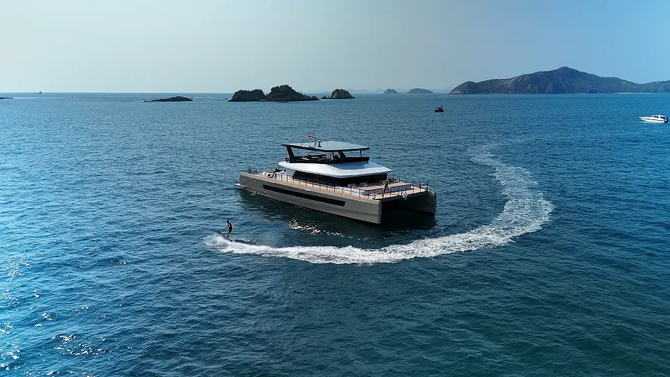 PISCES is a US$2 million catamaran that has the Phuket sun written all over it.