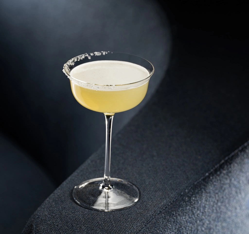 Shiso Margarita with Iichiko Saiten shochu at Living Room, W Macau – Studio City